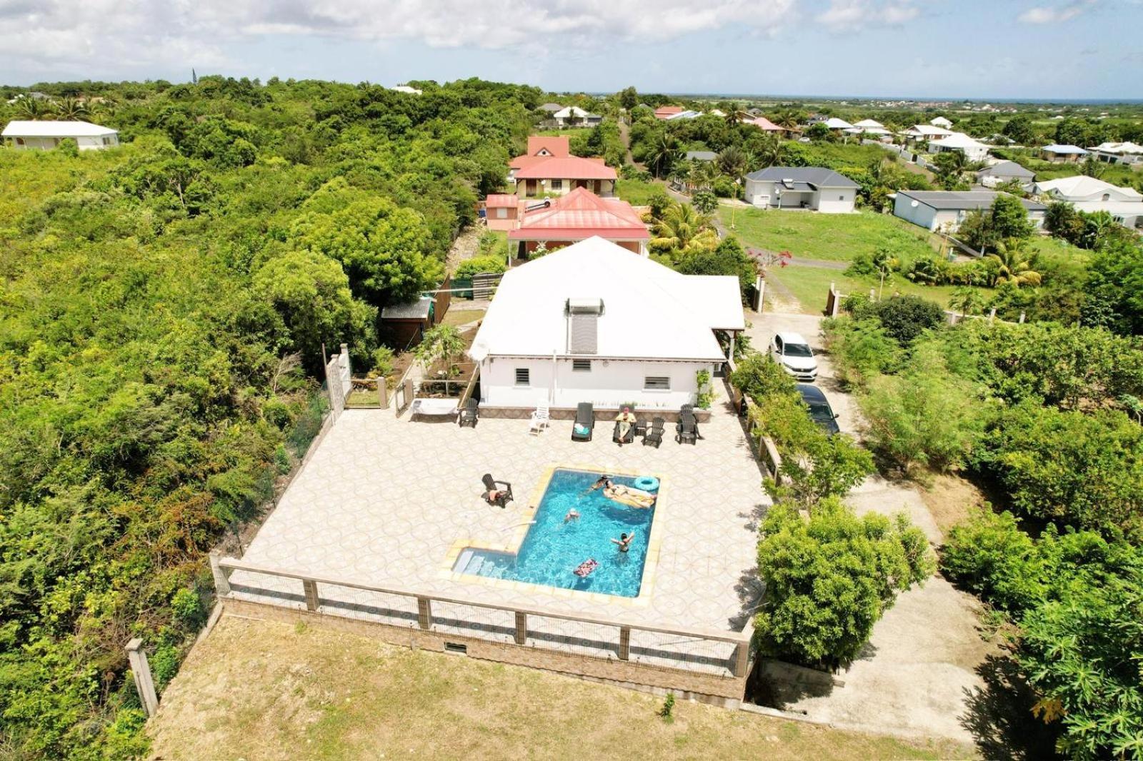 Villa Le champs des oiseaux à Anse-Bertrand Extérieur photo